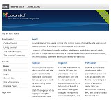 Joomla!預設版型